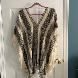 Free people poncho